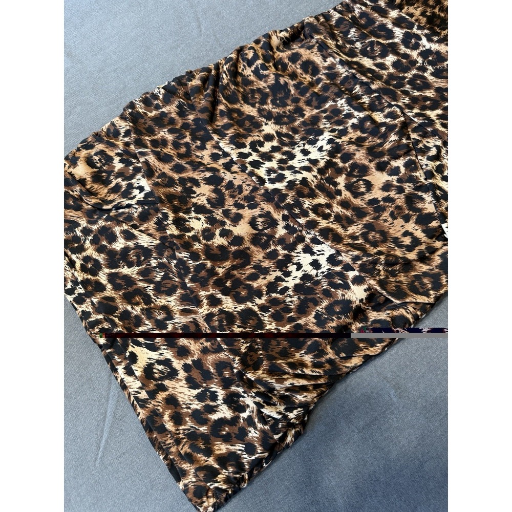NWOT Rabbit Rabbit Rabbit Designs Leopard Print Dress Womens Size 6 Sleeveless - Picture 4 of 7
